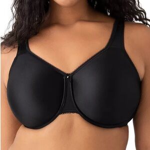 New Wacoal Basic Beauty Full-Figure Underwire Bra 855192 Size 42DDD (Black)